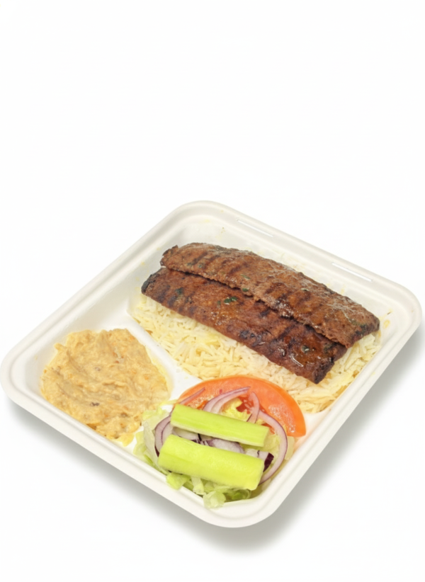 Piatto Kufta di Manzo con riso